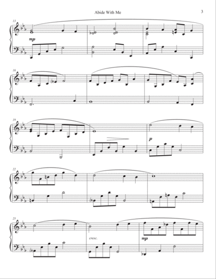 Quiet Hymns for Meditation - Piano Book Piano Method scores gallery preview page 3