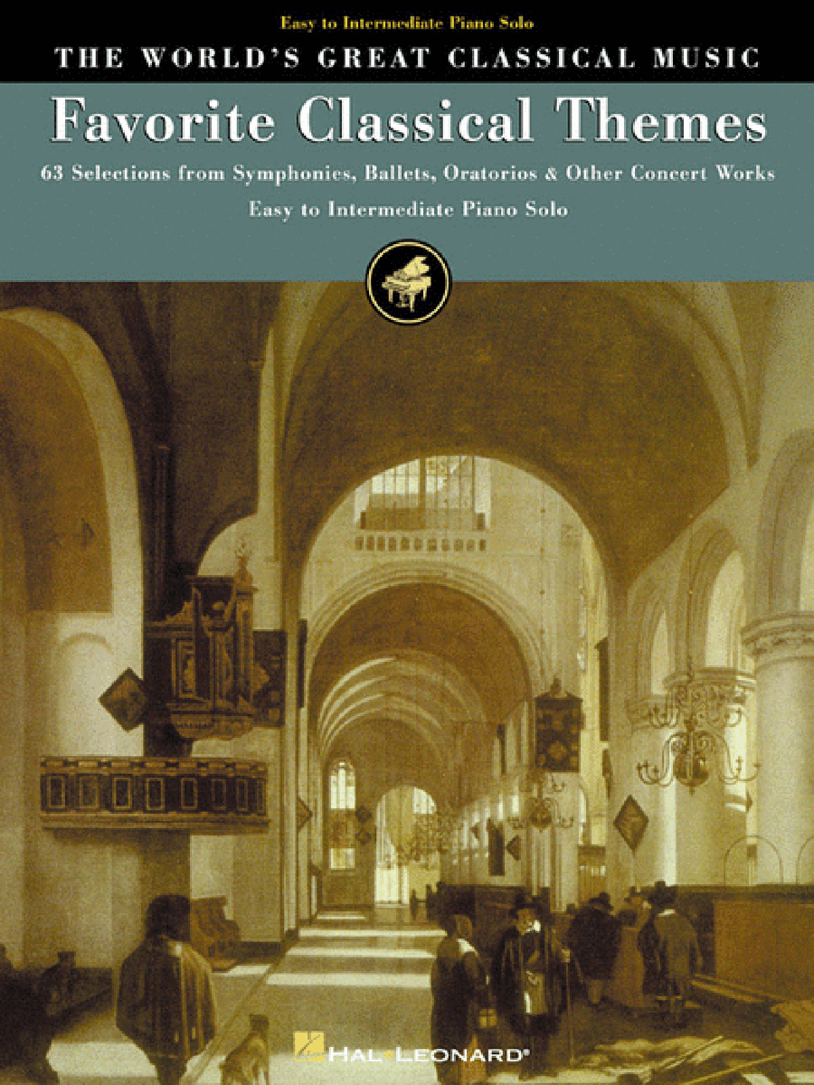Favorite Classical Themes Piano Solo scores gallery preview page 1