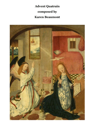 Book cover for Advent Quatrain -- four pieces for Advent