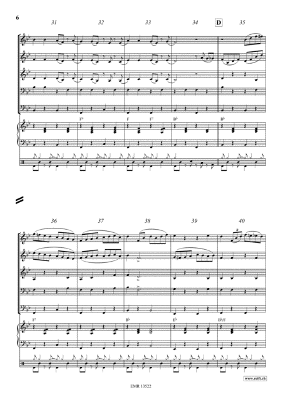 Tico Tico Woodwind Quintet scores gallery preview page 6