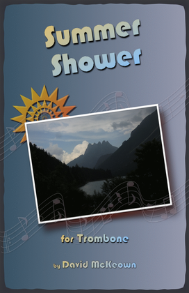 Book cover for Summer Shower for Trombone Duet