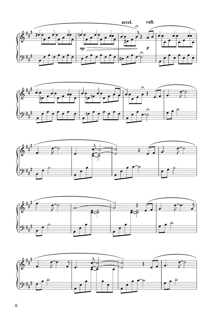 Password Piano Solo scores gallery preview page 6