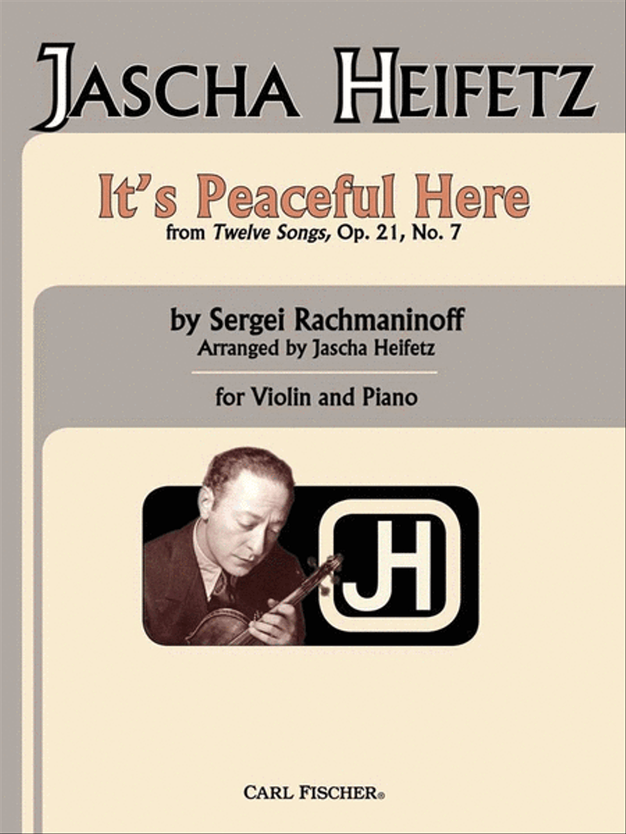 It's Peaceful Here Violin Solo scores gallery preview page 1