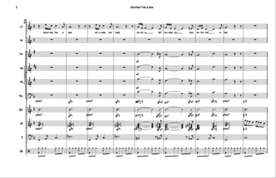 Christmas Time Is Here Jazz Ensemble scores gallery preview page 3