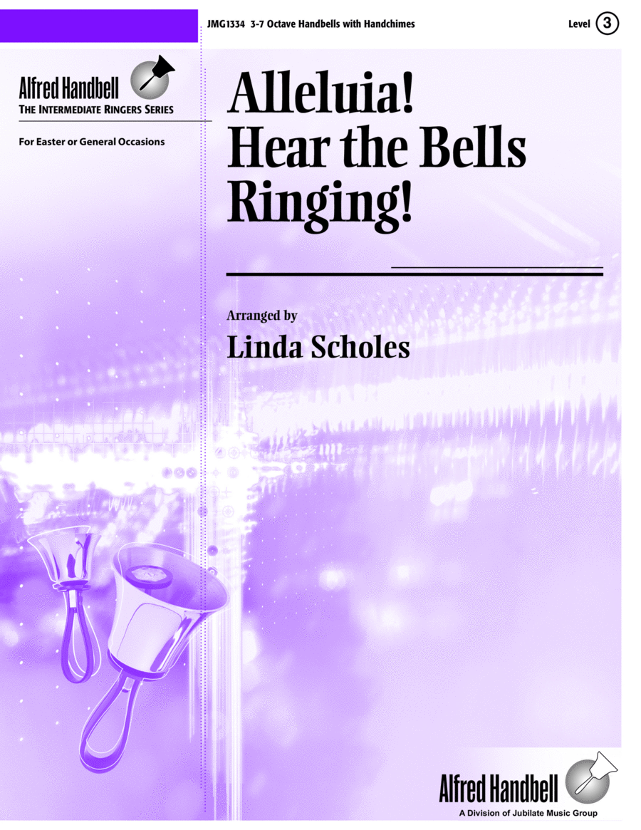 Alleluia! Hear the Bells Ringing! Handbell Choir scores gallery preview page 1