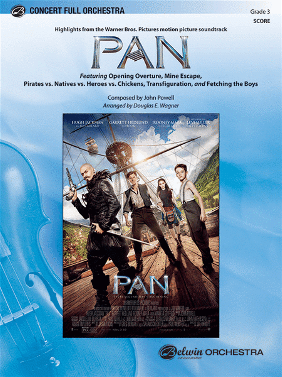 Pan: Highlights from the Warner Bros. Pictures Motion Picture Soundtrack Full Orchestra scores gallery preview page 1