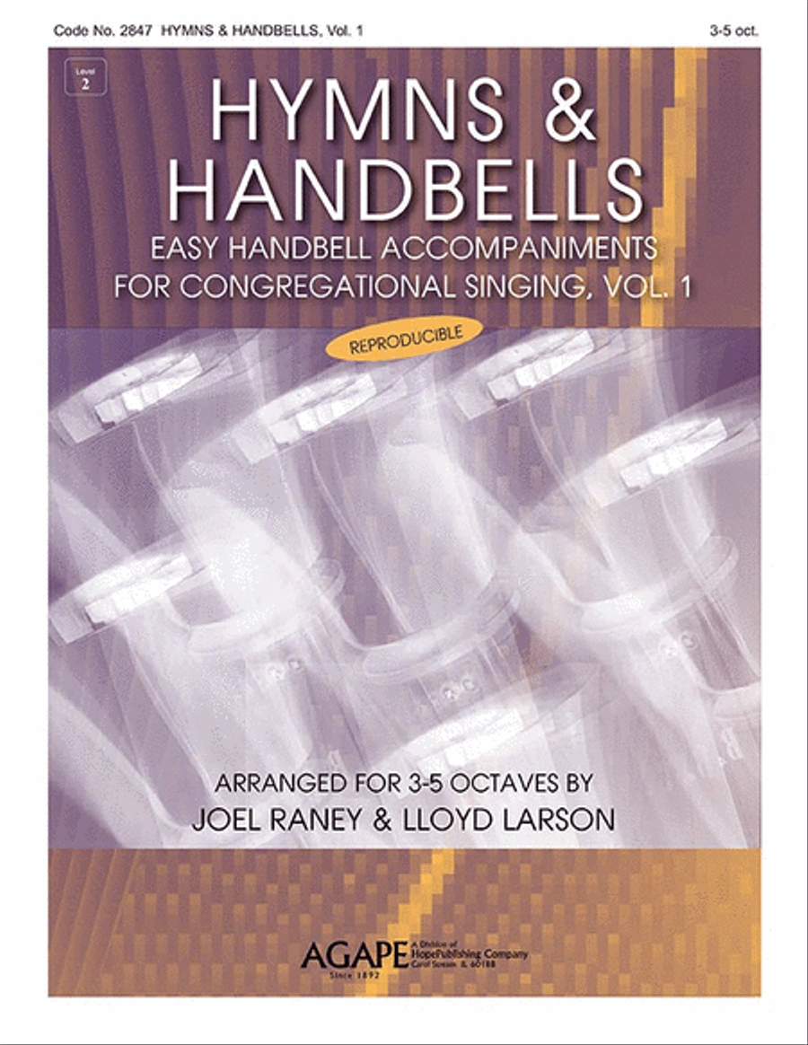 Hymns and Handbells: Easy Handbell Accomp For Cong. Sing 3-Octaves scores gallery preview page 1