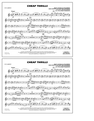 Book cover for Cheap Thrills - Bb Clarinet