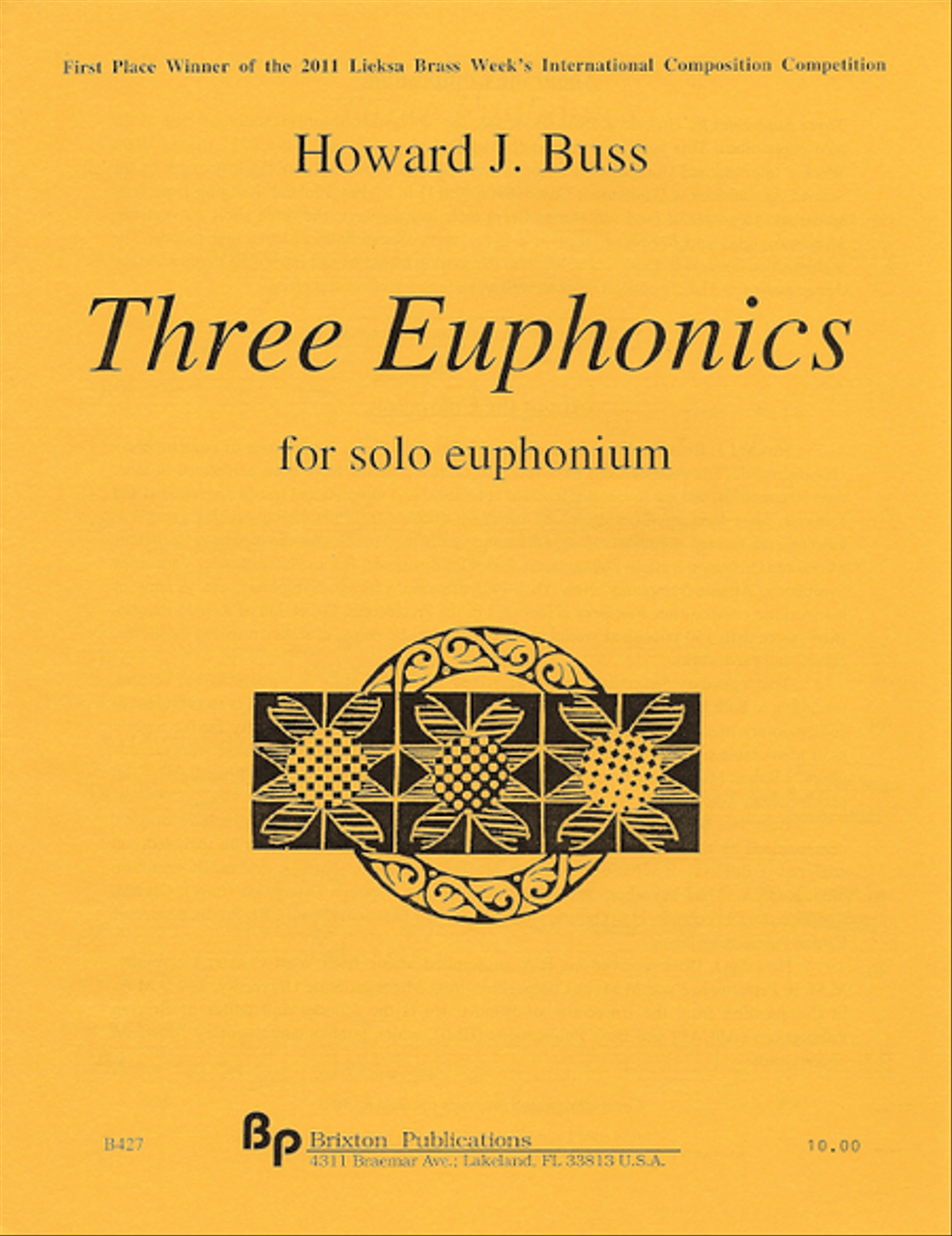 Three Euphonics Euphonium scores gallery preview page 1