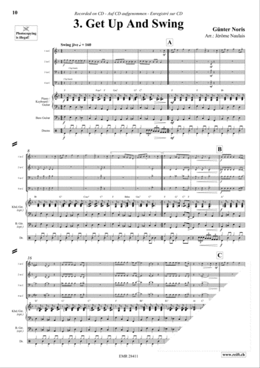 Let's Dance Volume 2 Let's Dance Volume 2 Brass Ensemble scores gallery preview page 5