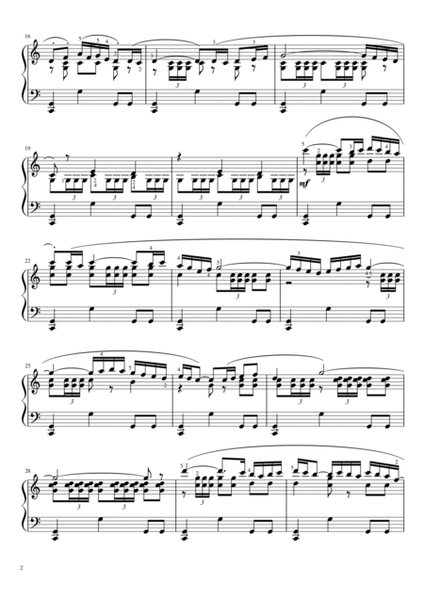 M. Ravel - Bolero - For Piano Solo image number null