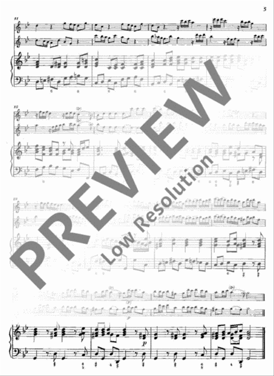 Triosonate G minor Triosonate G minor Alto Recorder scores gallery preview page 6
