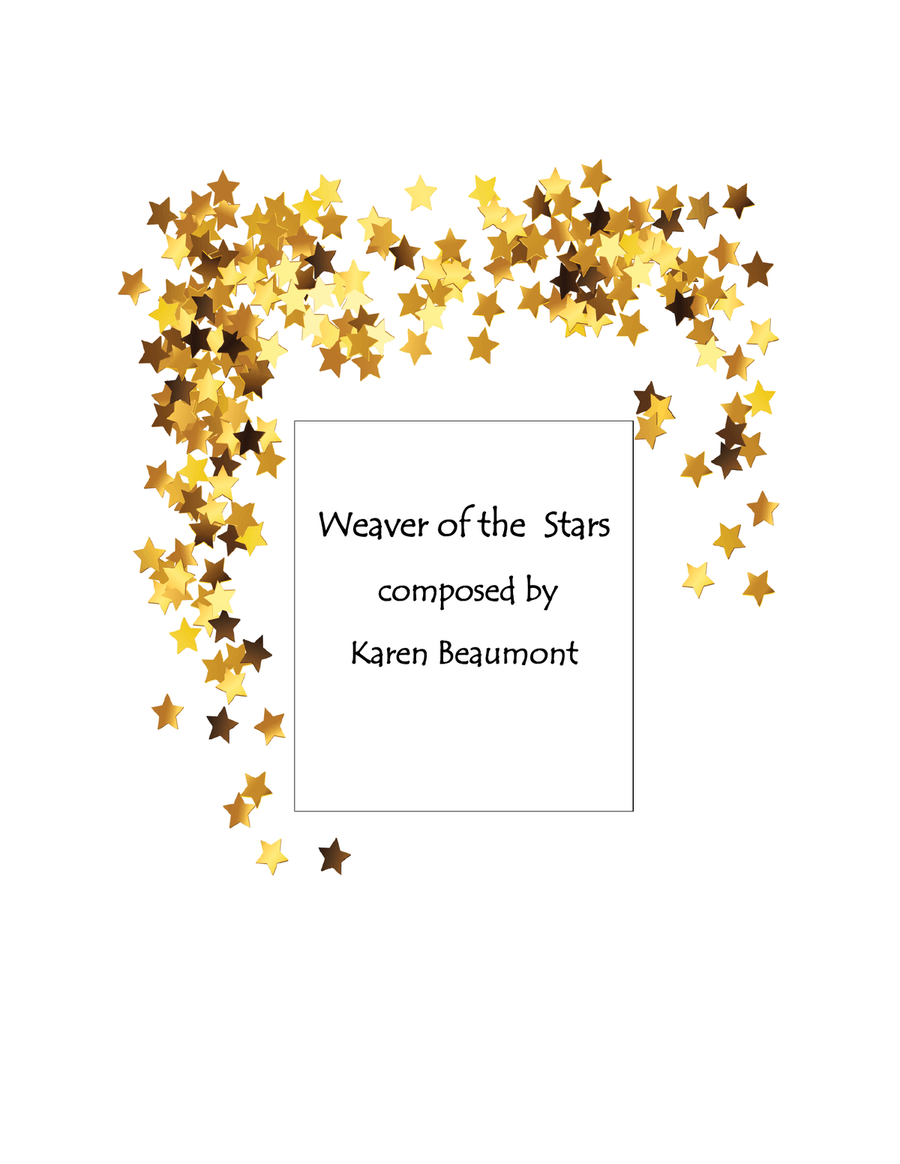 Weaver of the Stars (inspired by Psalm 8:3) (manuals only) Organ Solo scores gallery preview page 1