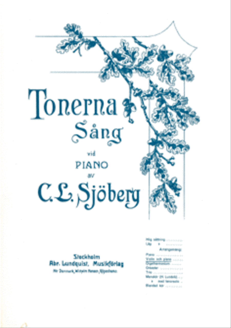 Tonerna Violin Solo scores gallery preview page 1