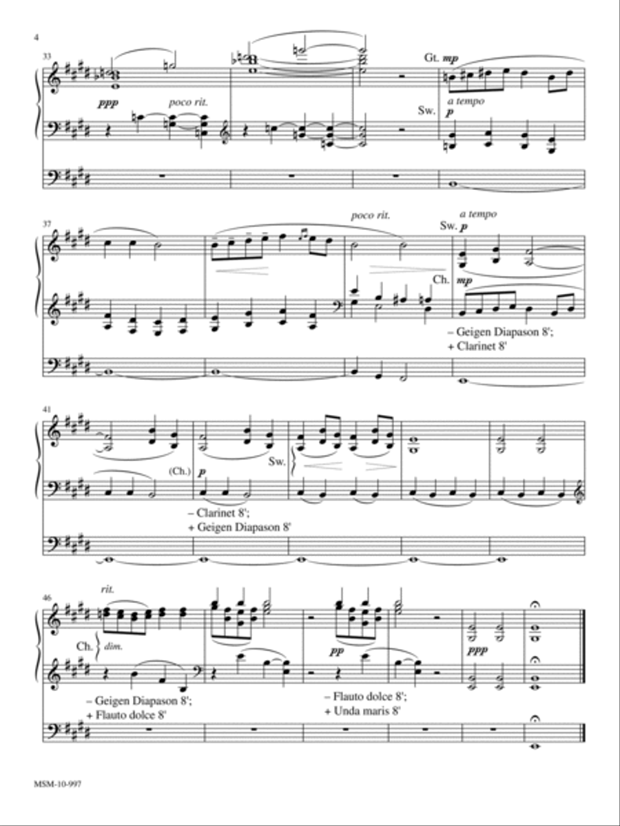 At the Cradle Organ scores gallery preview page 6