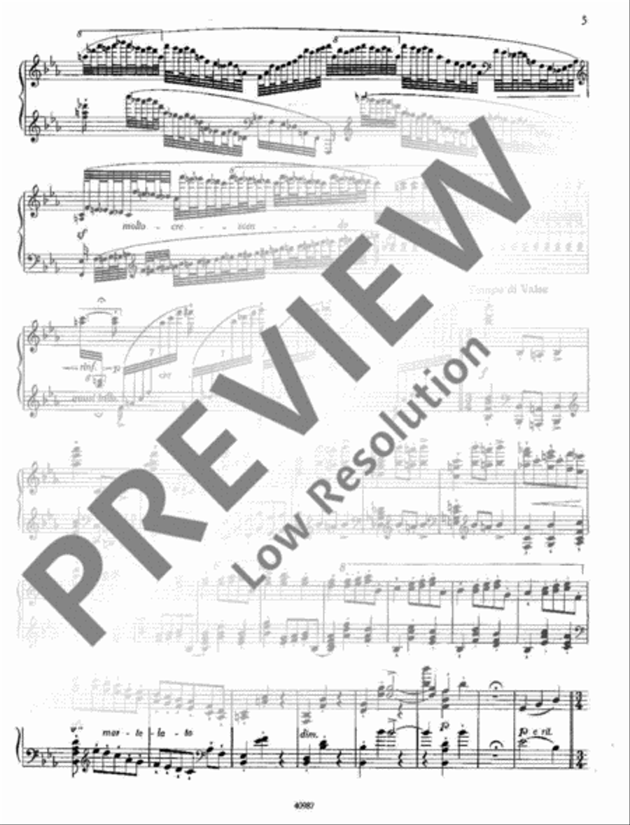 Arabesken Piano Solo scores gallery preview page 6
