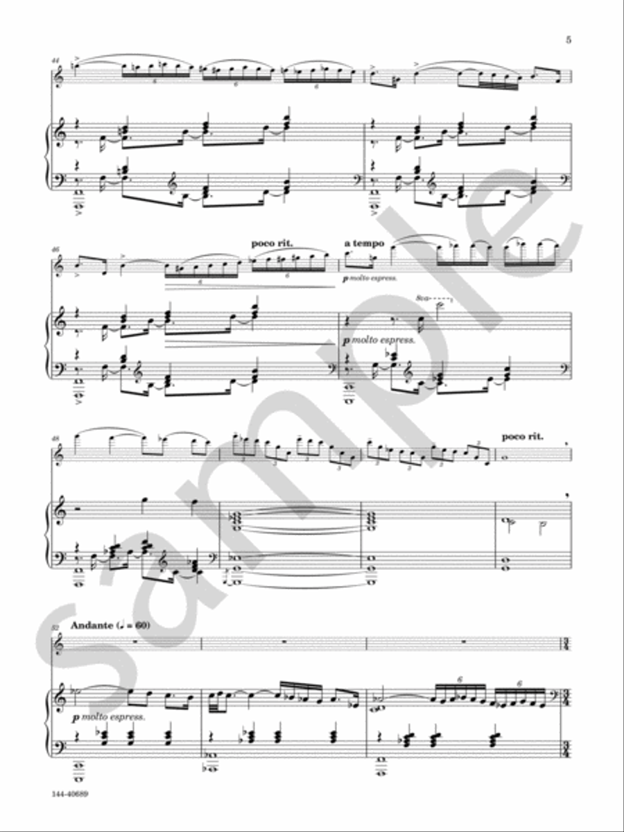 Sonata No. 2 Chamber Music scores gallery preview page 7