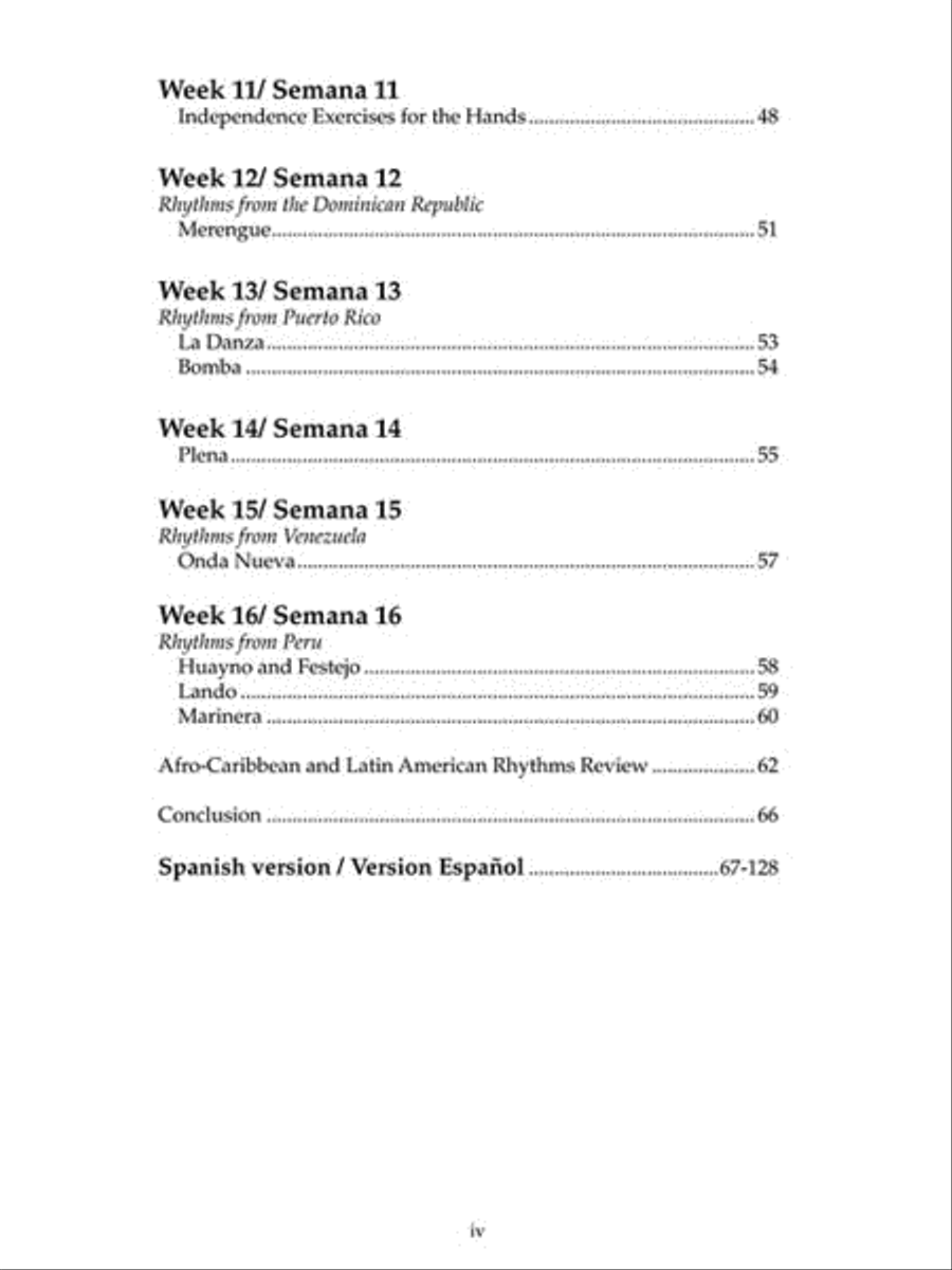 The Art of Latin Drumming Drums scores gallery preview page 4