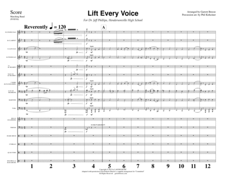 Lift Every Voice (Marching Band) image number null
