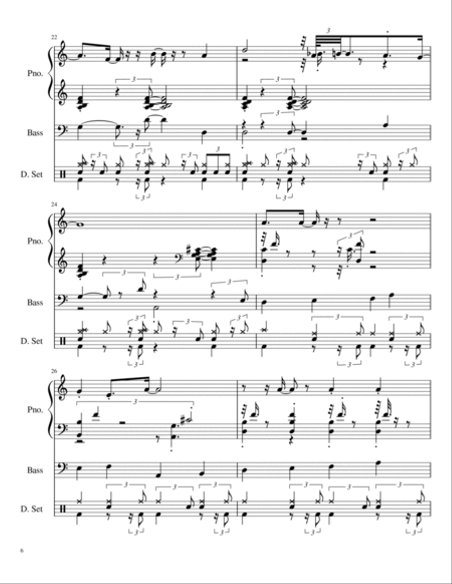 Sweet Georgia Brown Concert Band scores gallery preview page 6