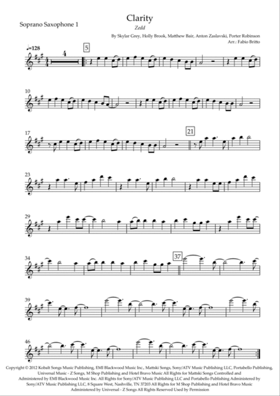 Clarity Clarity Woodwind Trio scores gallery preview page 4