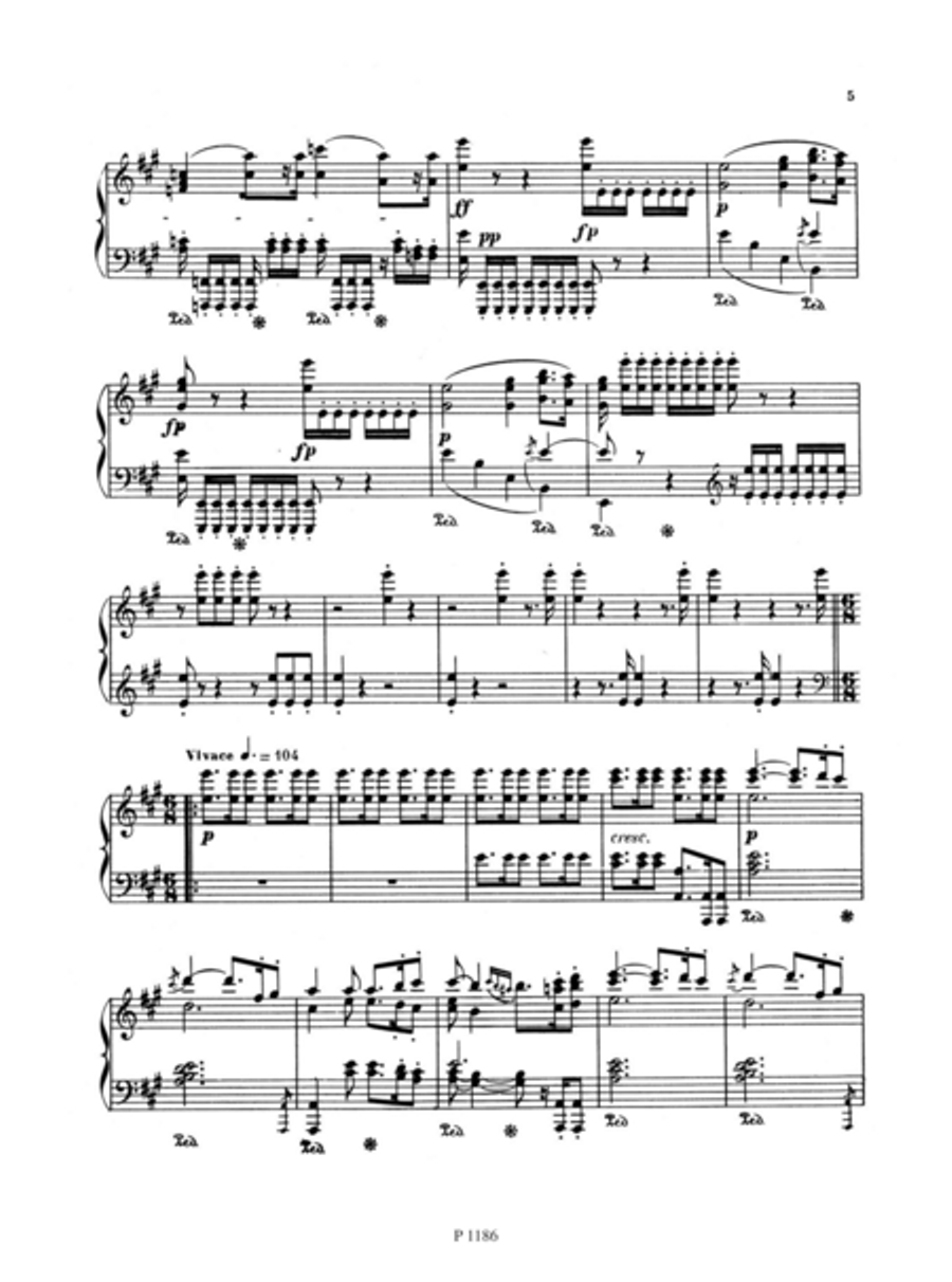 Symphonie No. 7 en La maj. Op. 92 Piano Solo scores gallery preview page 6