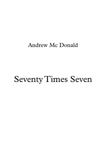 Seventy Times Seven