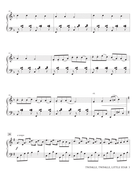 PianoDeuss Twinkle, Twinkle Little Star (Dark Version) Sheet Music (Piano  Solo) in Eb Major - Download & Print - SKU: MN0261609