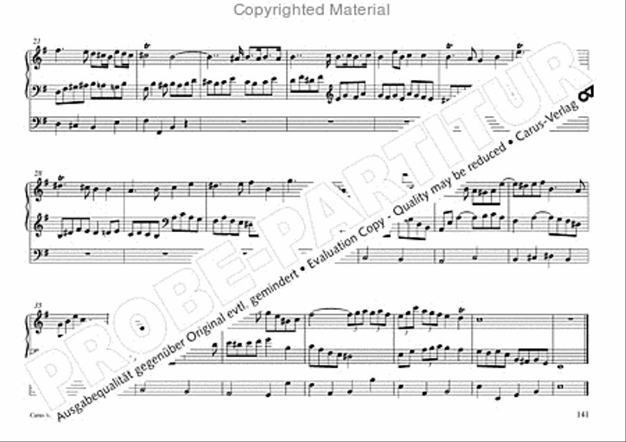 Freiburger Orgelbuch: Stammteil Organ Solo scores gallery preview page 142
