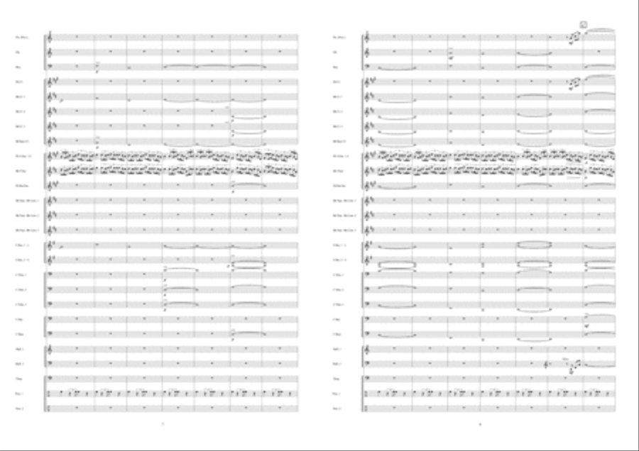 The Last Of The Mohicans Fanfare Band scores gallery preview page 5