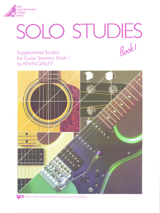 Book cover for Solo Studies, Book 1 (For Guitar Sessions, Book 1)