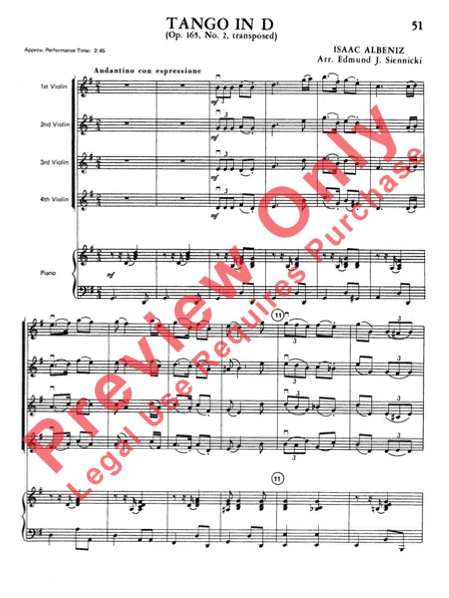 Highland/Etling Violin Quartet Series: Book 1