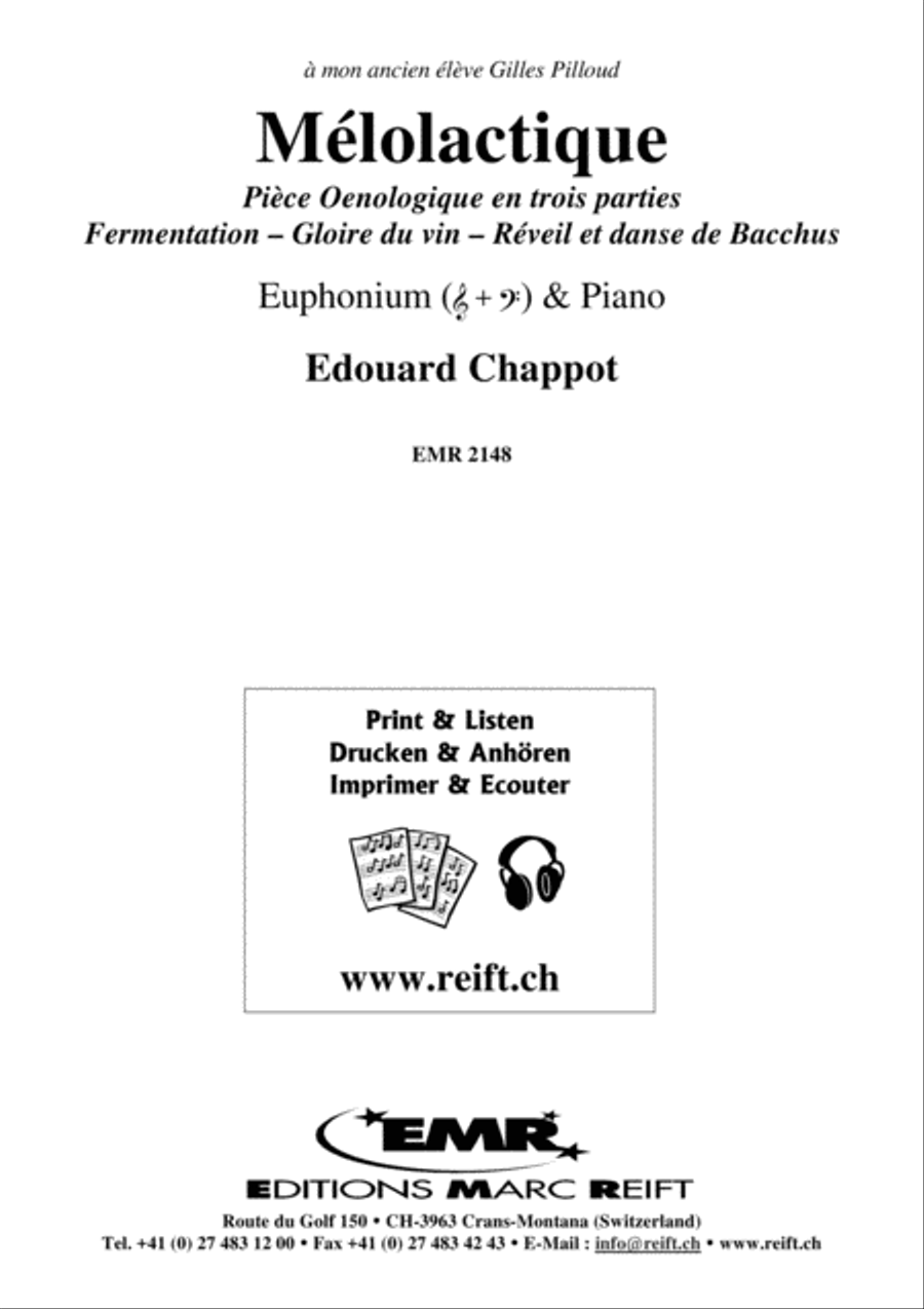 Melolactique Euphonium scores gallery preview page 2