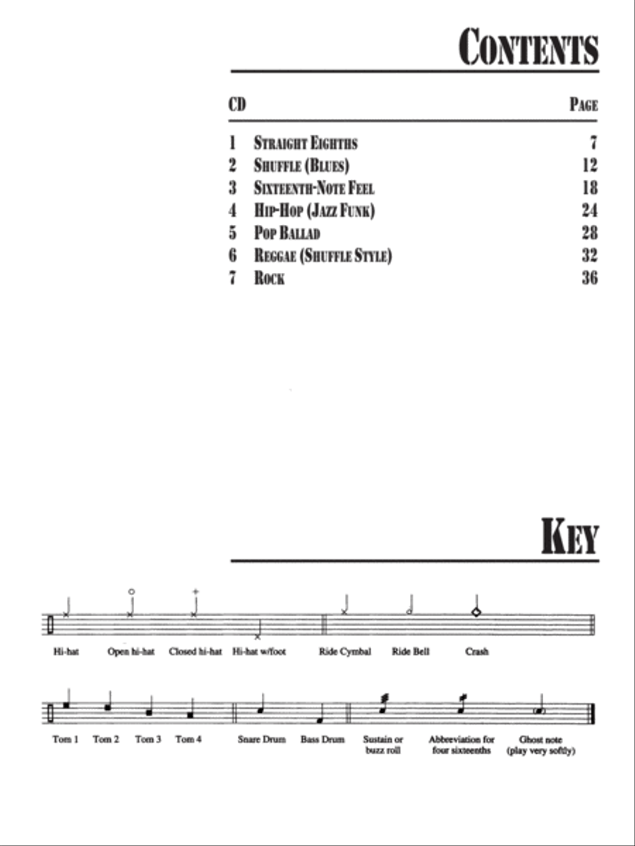 Ultimate Play-Along Drum Trax Dave Weckl, Level 1, Volume 2 Drum Set scores gallery preview page 4