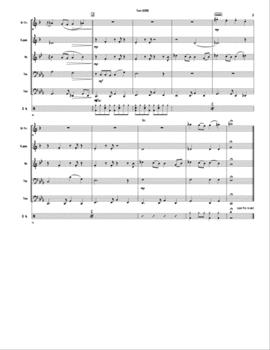 Toxic Brass Ensemble scores gallery preview page 5