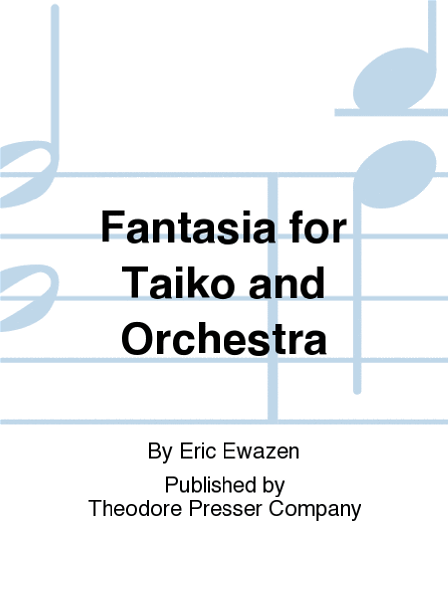 Fantasia for Taiko and Orchestra Orchestra scores gallery preview page 1