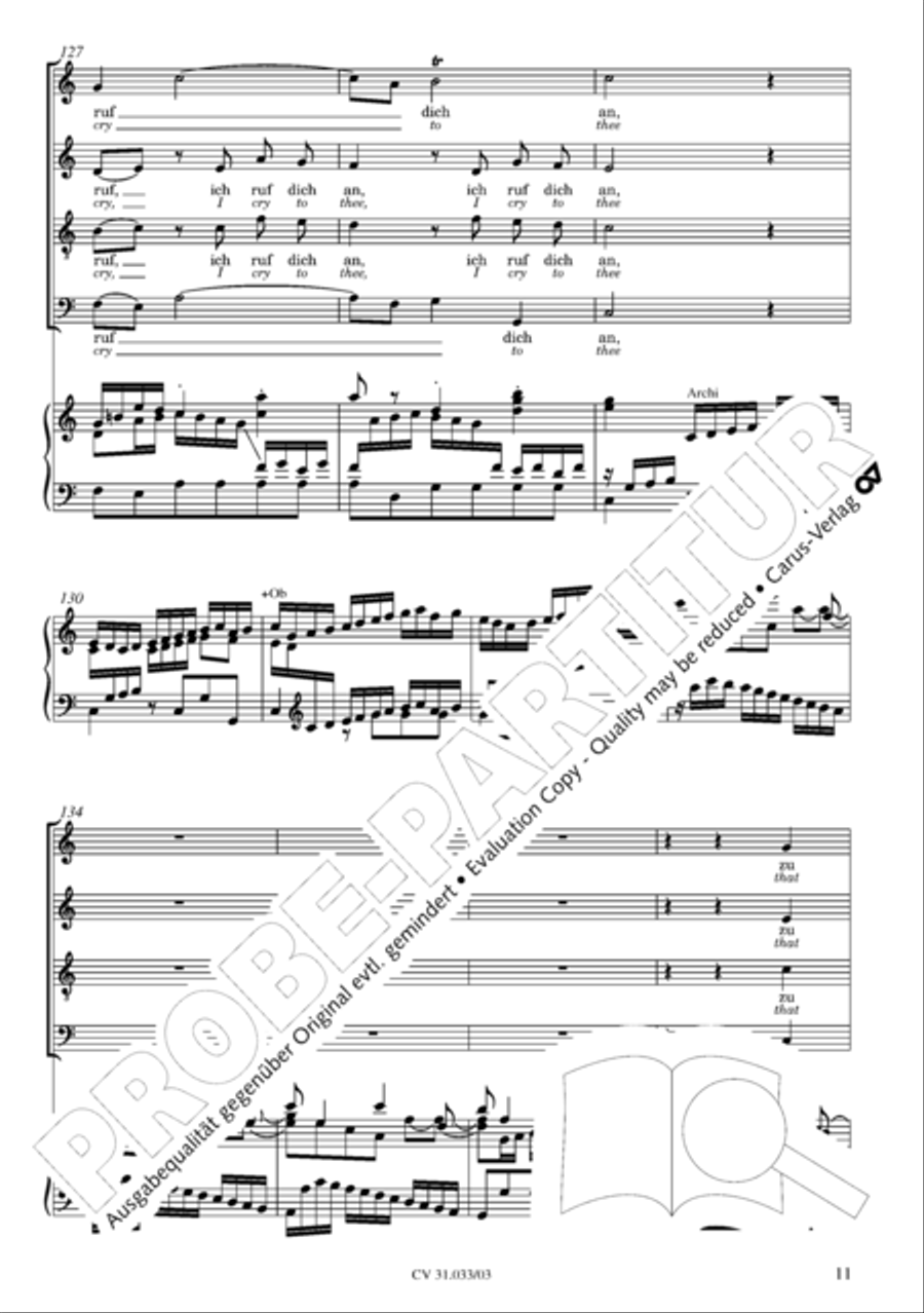 Lord Jesus Christ, in thee alone (Allein zu dir, Herr Jesu Christ) ATB scores gallery preview page 12