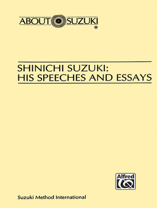 Book cover for Shinichi Suzuki