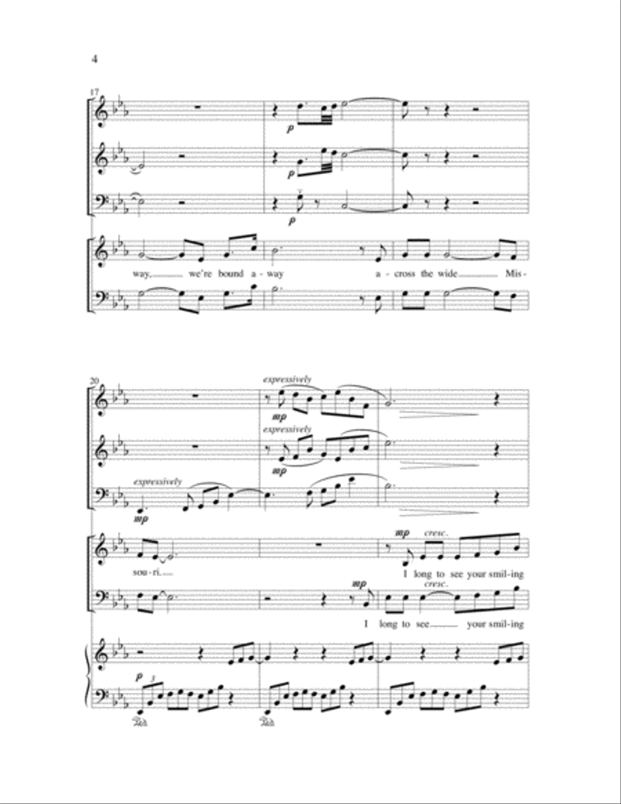 Shenandoah 4-Part scores gallery preview page 2