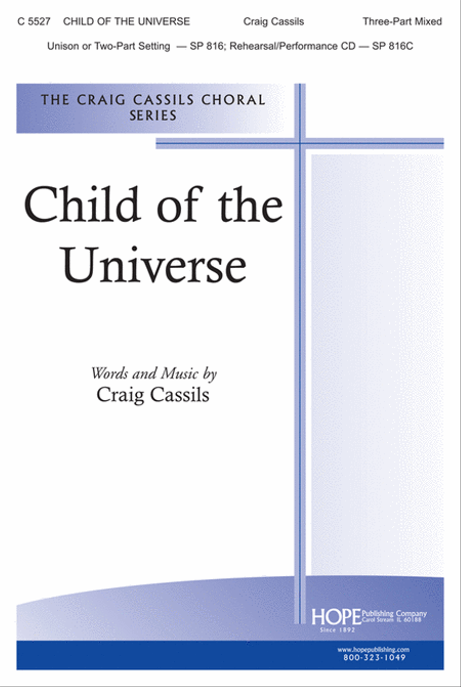 Child of the Universe Unison Choir scores gallery preview page 1