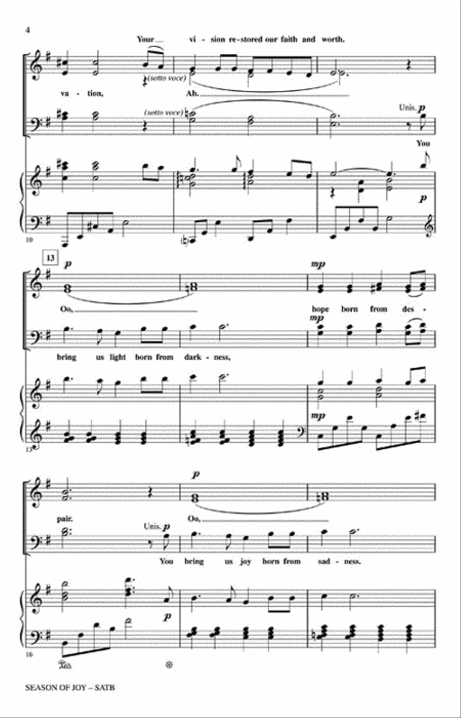 Season of Joy Choir scores gallery preview page 3