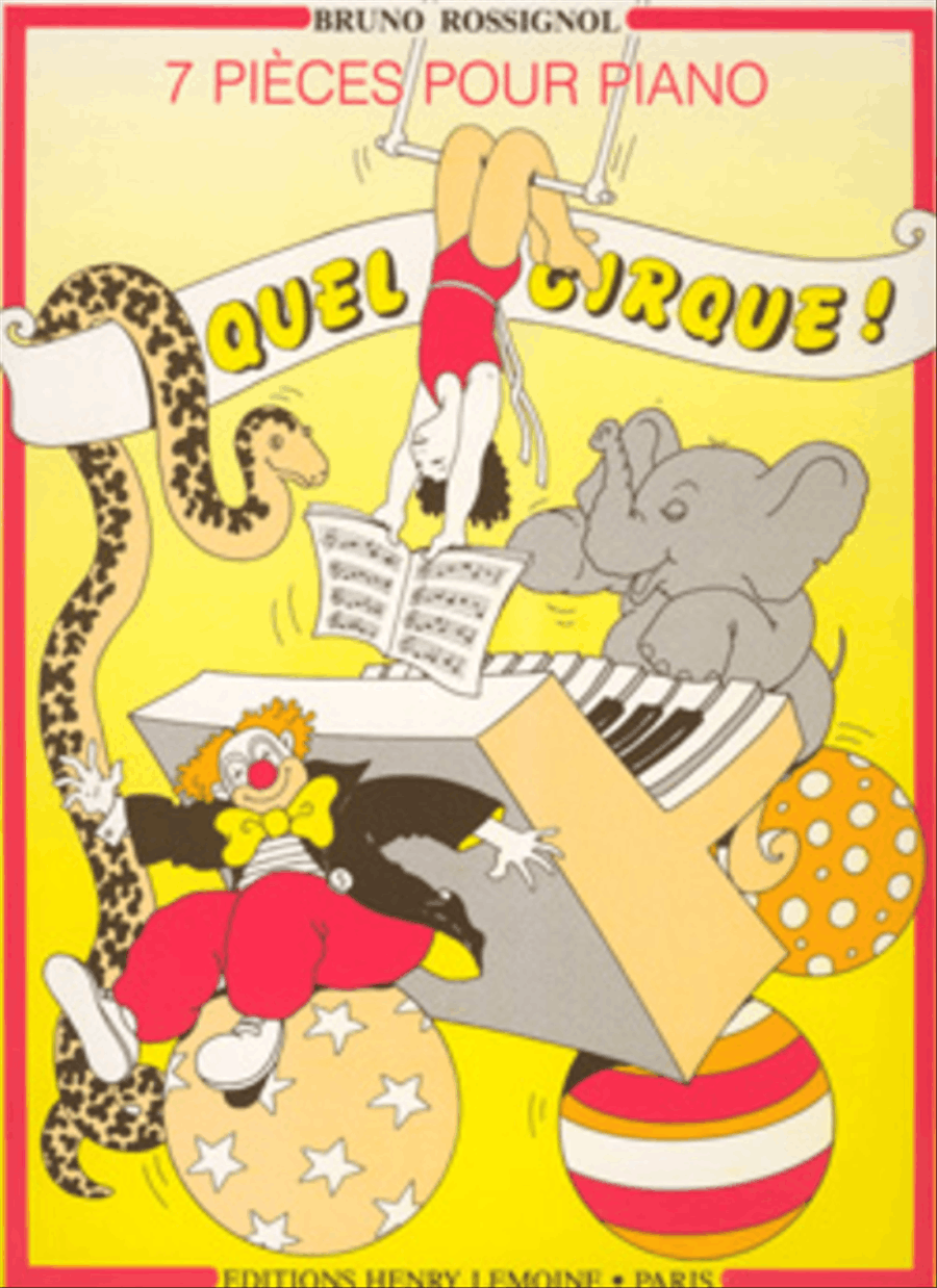 Quel Cirque Piano Solo scores gallery preview page 1