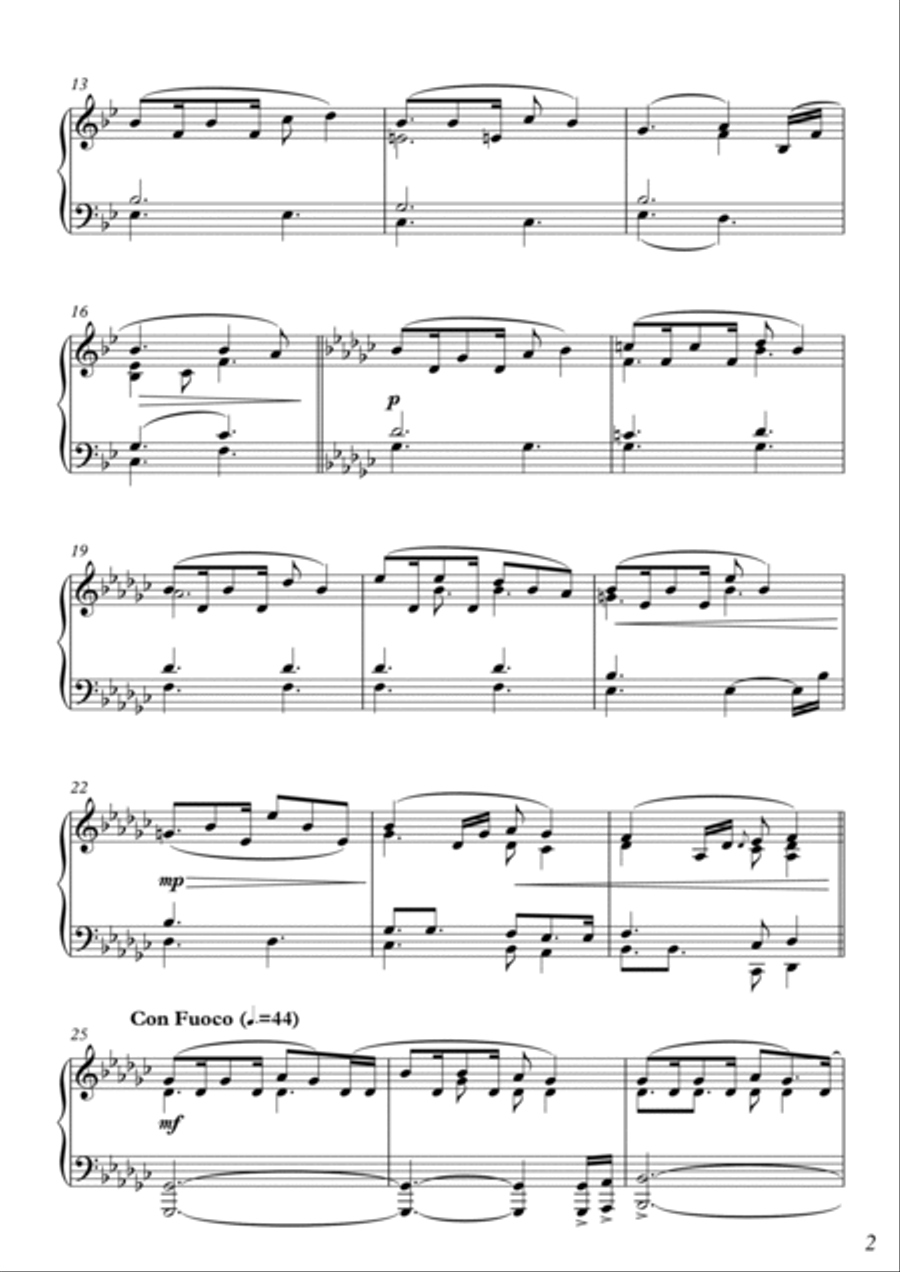 Best Of Piano Stories, Sheet Music Book - Volume III (Minimalistic New Age Piano Solo PianoPassion) Piano Solo scores gallery preview page 4
