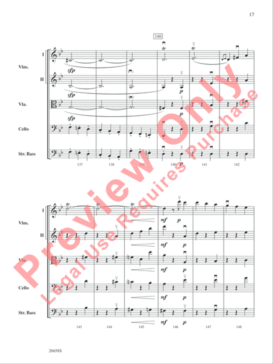 Halloween Spooktacular String Orchestra scores gallery preview page 18