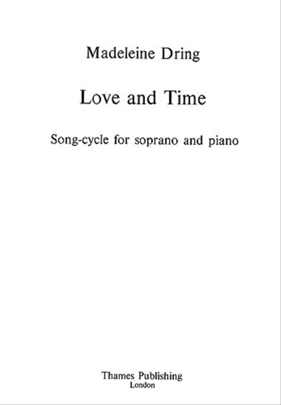 Love and Time Soprano Voice scores gallery preview page 1