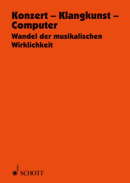 Konzert - Klangwelt - Computer Volume 42