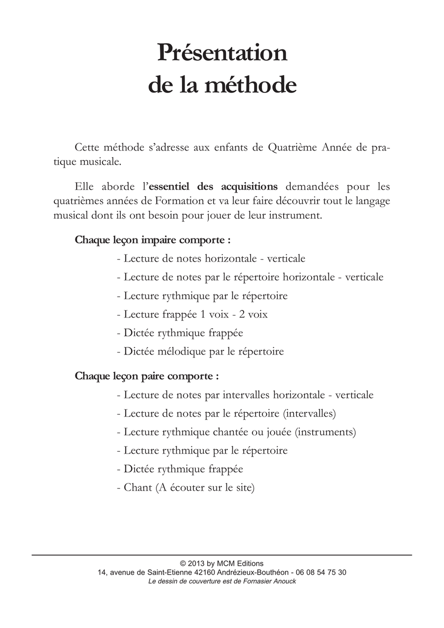 La Formation Musicale Tout Simplement Volume 4 Small Ensemble scores gallery preview page 2