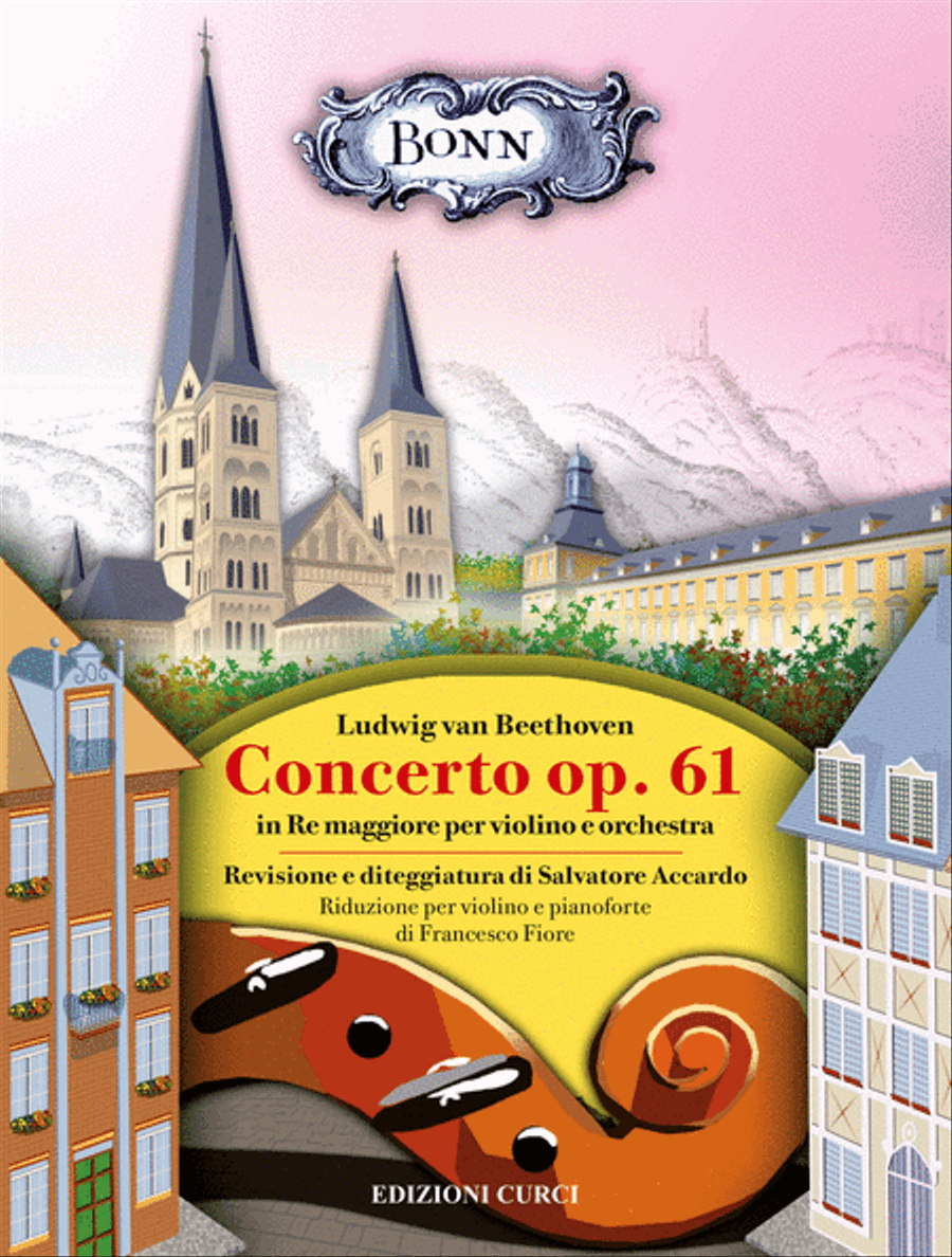 Concerto op. 61 in Re maggiore per violino e orchestra Orchestra scores gallery preview page 1