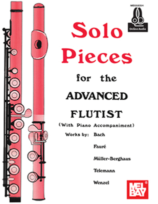 Book cover for Solo Pieces for the Advanced Flutist