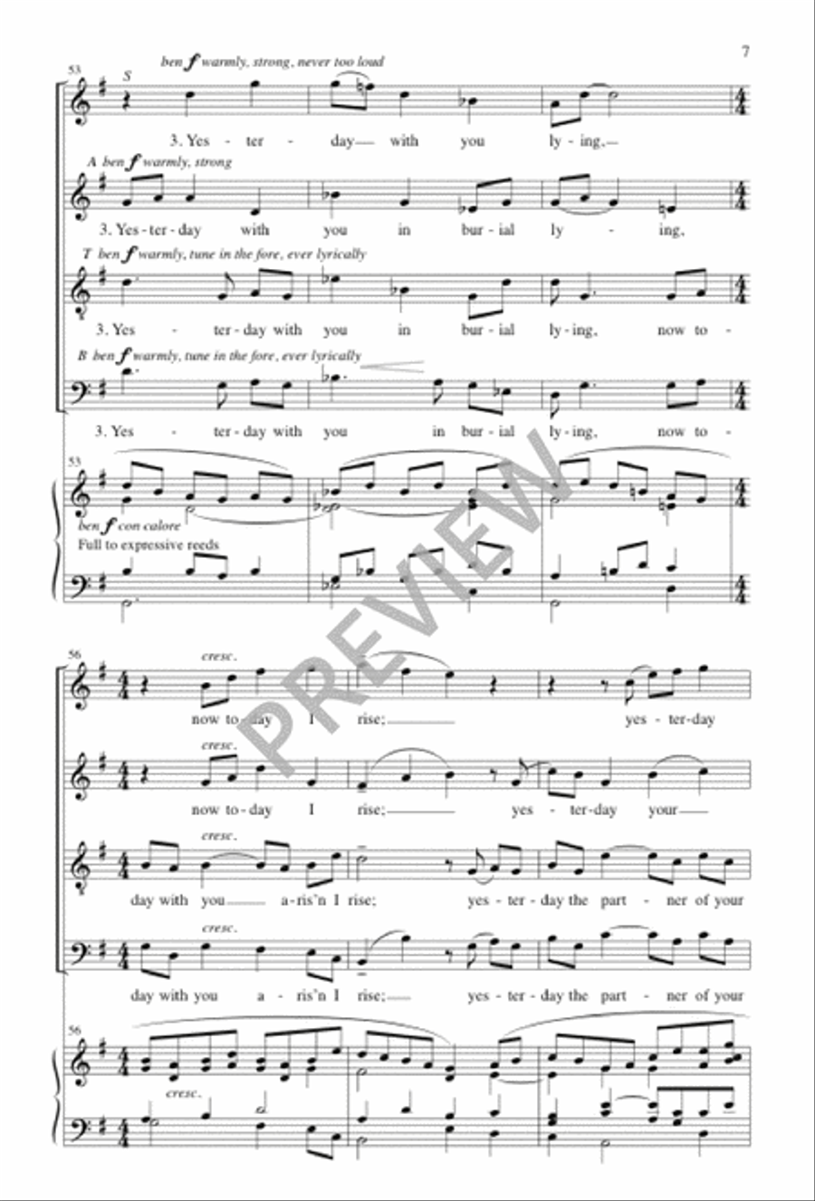 Come, and Let Us Drink of That New River 4-Part scores gallery preview page 8